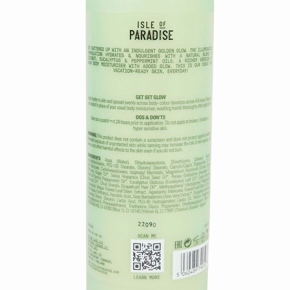 Isle of Paradise Self-Tanning Butter 200 ml / 6.76 fl oz NEW - Picture 2 of 2